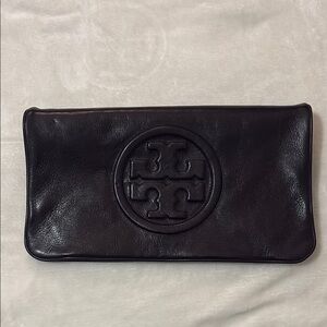 COPY - Tory Burch Black Leather Clutch